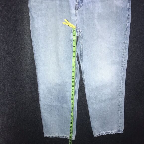 Everlane 90s Cheeky Straight Jean 33 Ankle Straight Vintage Sunbleached Blue ** - Picture 5 of 16